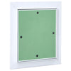 Panel de acceso VidaXL verde y plateado 20 x 25 cm