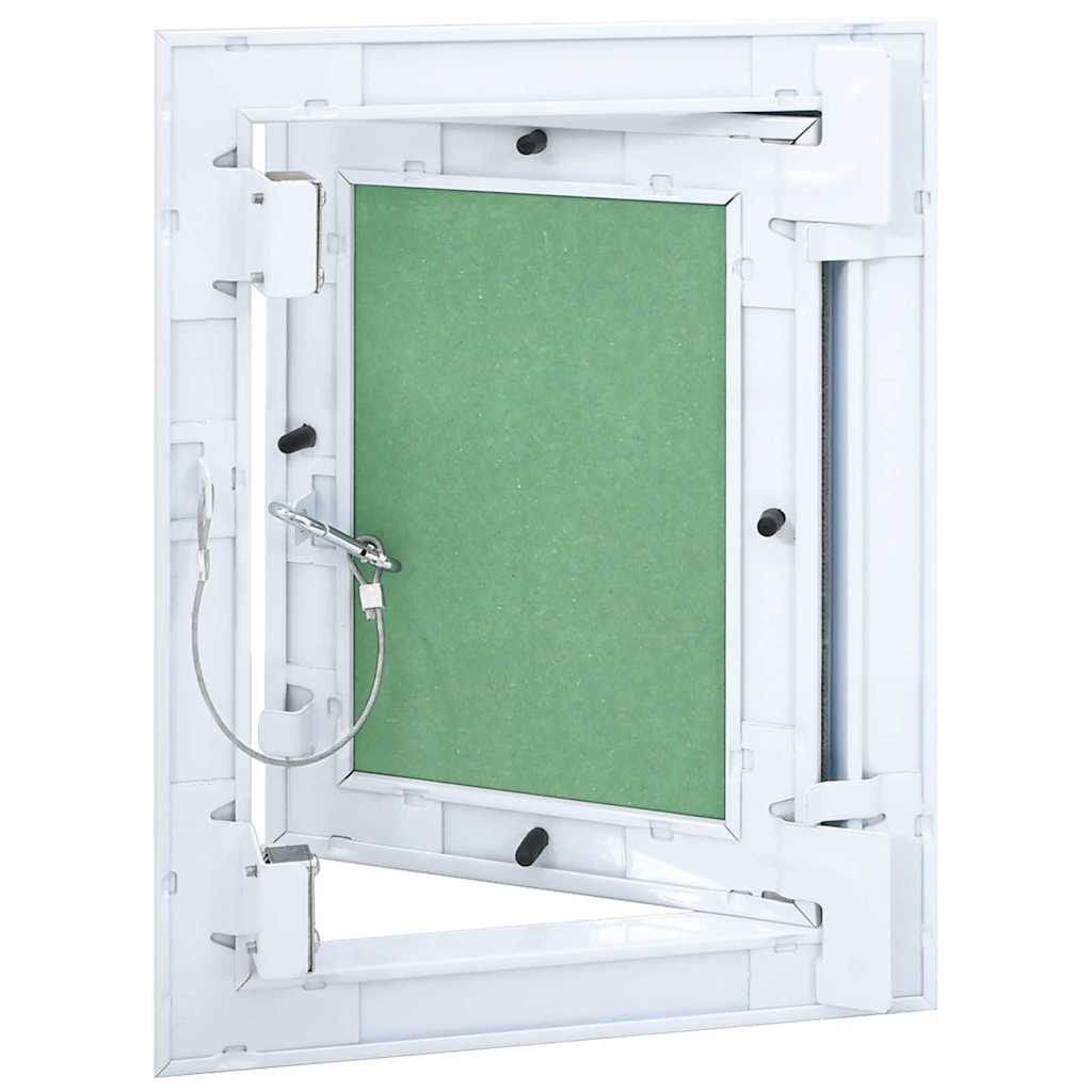 Pannello di accesso VidaXL verde e argento 20 x 25 cm