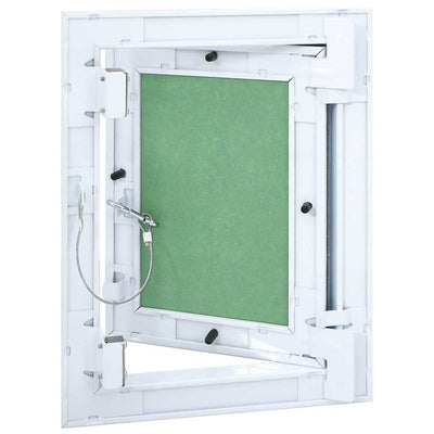 Panel de acceso vidaxx verde y plateado 25 x 30 cm