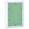 Vidaxl toegangs paneel groen en zilver 25 x 35 cm