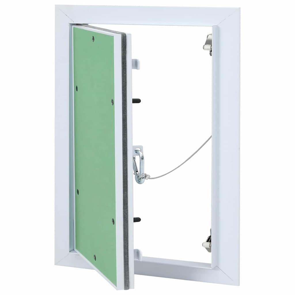 Pannello di accesso VidaXL verde e argento 25 x 35 cm