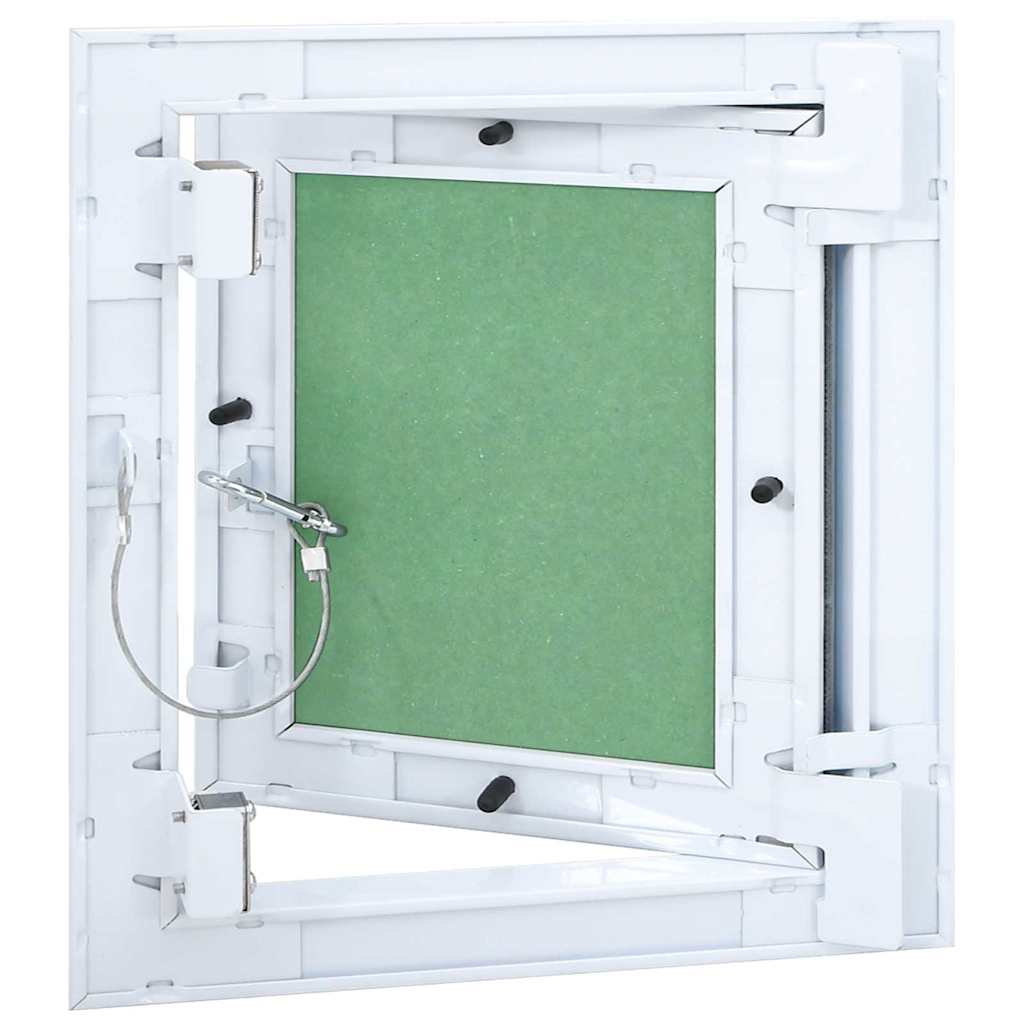 Pannello di accesso VidaXL verde e argento 30 x 30 cm