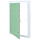Pannello di accesso VidaXL verde e argento 35 x 45 cm