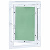 Panel de acceso VidaXL verde y plateado 35 x 45 cm