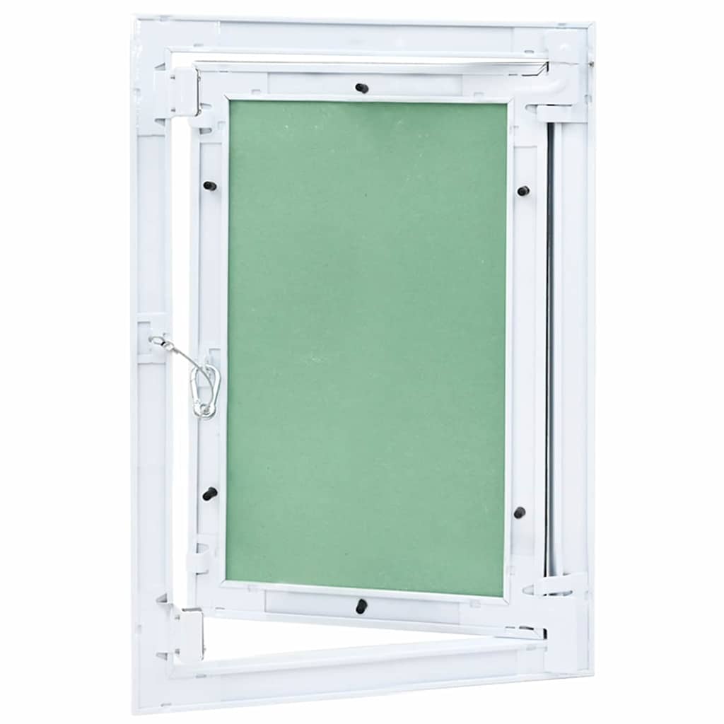 Pannello di accesso VidaXL verde e argento 35 x 45 cm