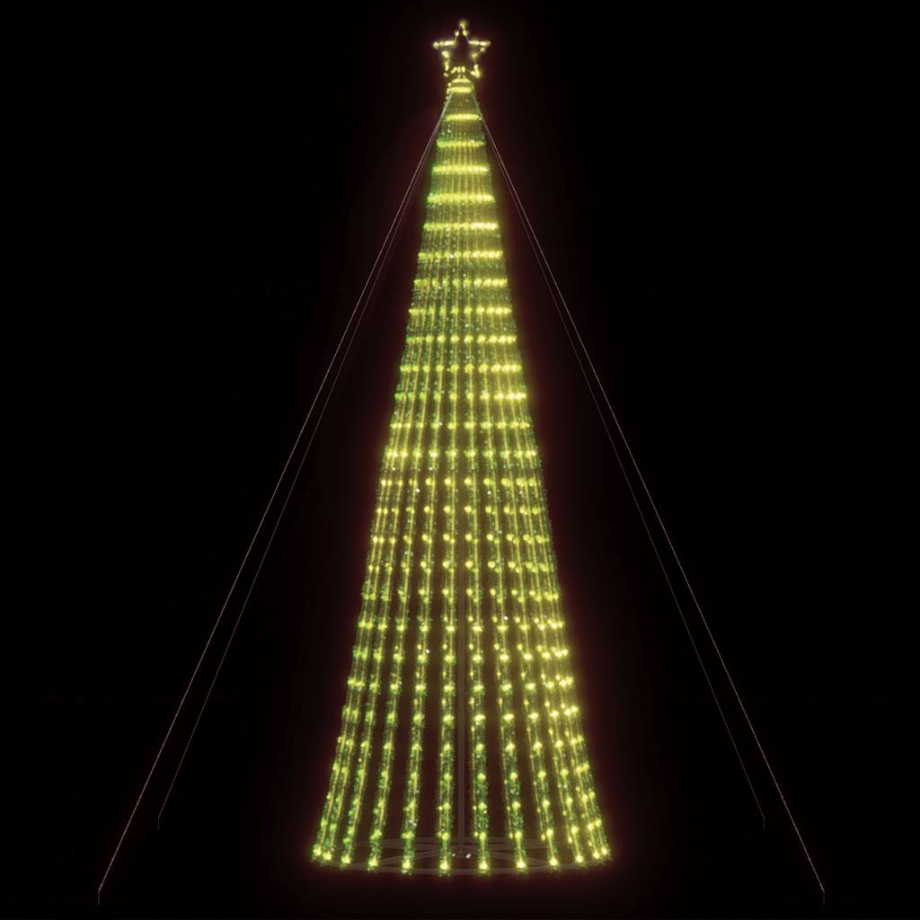 Vidaxl Led Árbol de Navidad 1028 LED White White 403 cm