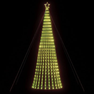 Vidaxl Led Árbol de Navidad 1028 LED White White 403 cm