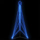 Vidaxl LED Tree di Natale 363 LED 182 cm blu