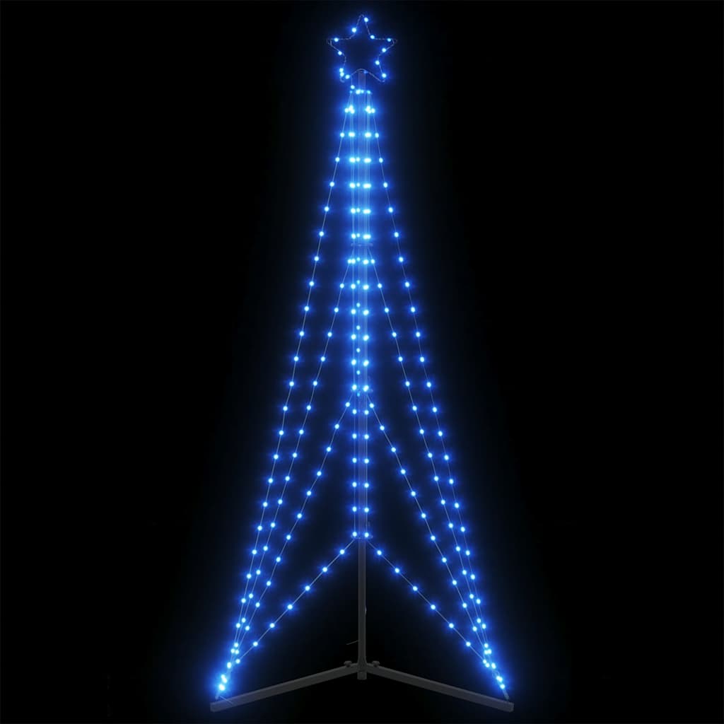 Vidaxl LED Árbol de Navidad 363 LED 182 cm azul