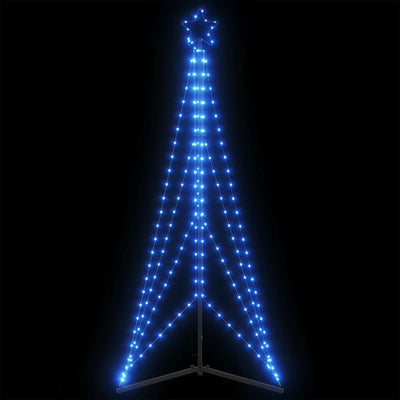 Vidaxl LED Árbol de Navidad 363 LED 182 cm azul