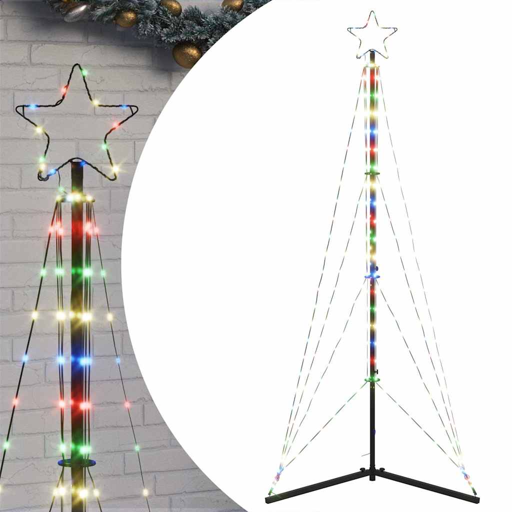 Vidaxl LED Tree Christmas Tree 363 LED coloridos 182 cm