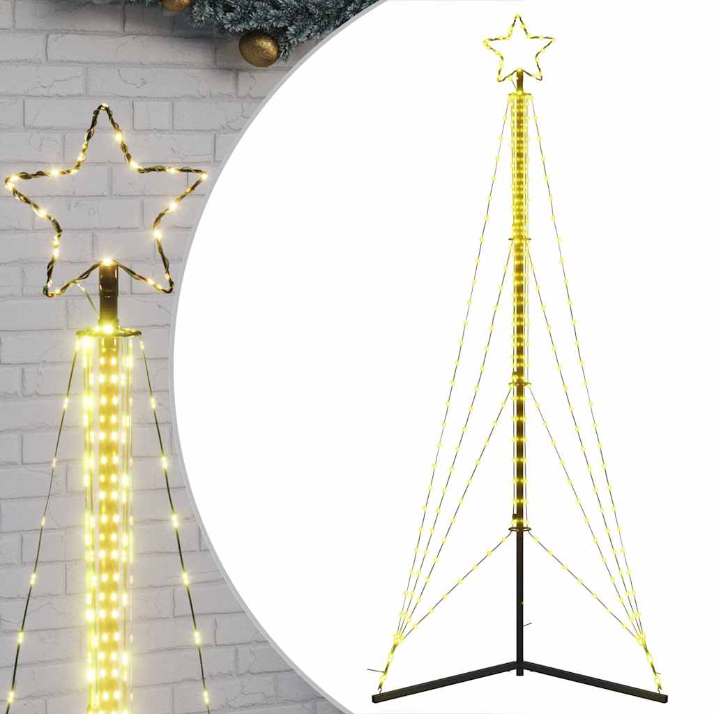 Vidaxl LED Tree di Natale 483 LED White White 240 cm