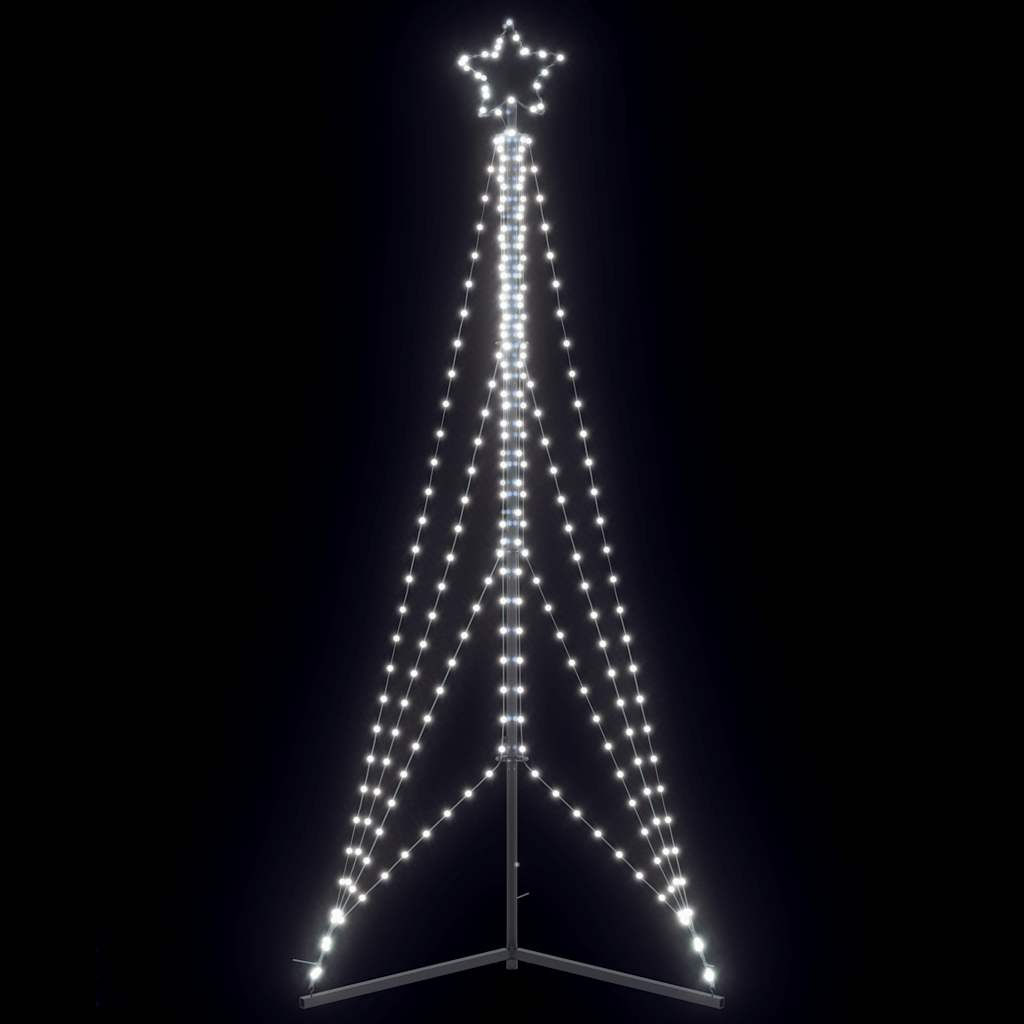 Vidaxl LED Árbol de Navidad 483 LED White Cold White 240 cm