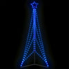 Vidaxl LED Árbol de Navidad 483 LED 240 cm azul