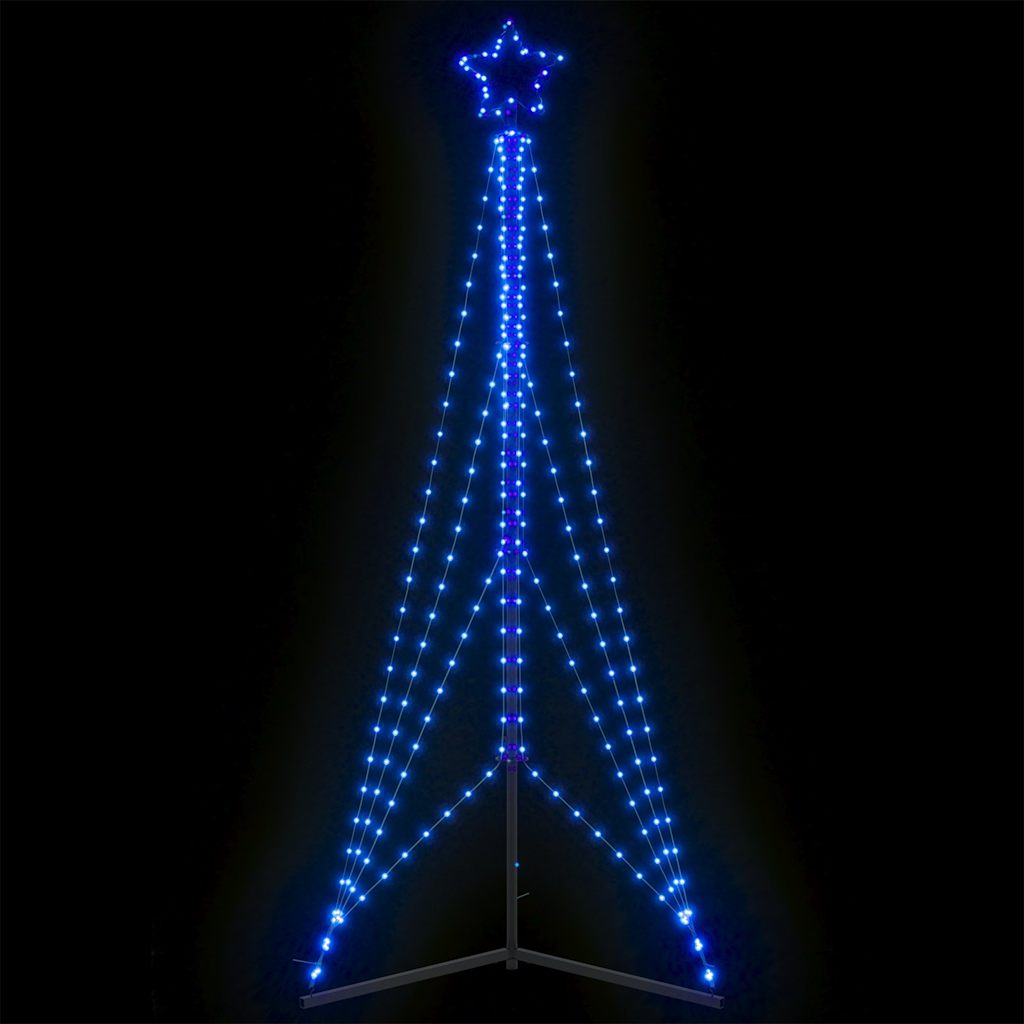 Vidaxl LED Árbol de Navidad 483 LED 240 cm azul