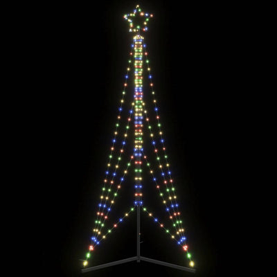 Vidaxl LED Tree de Navidad 483 LED coloridos 240 cm