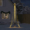 Vidaxl led-kerstboom 525 leds warm wit 302 cm