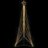 Vidaxl led-kerstboom 525 leds warm wit 302 cm