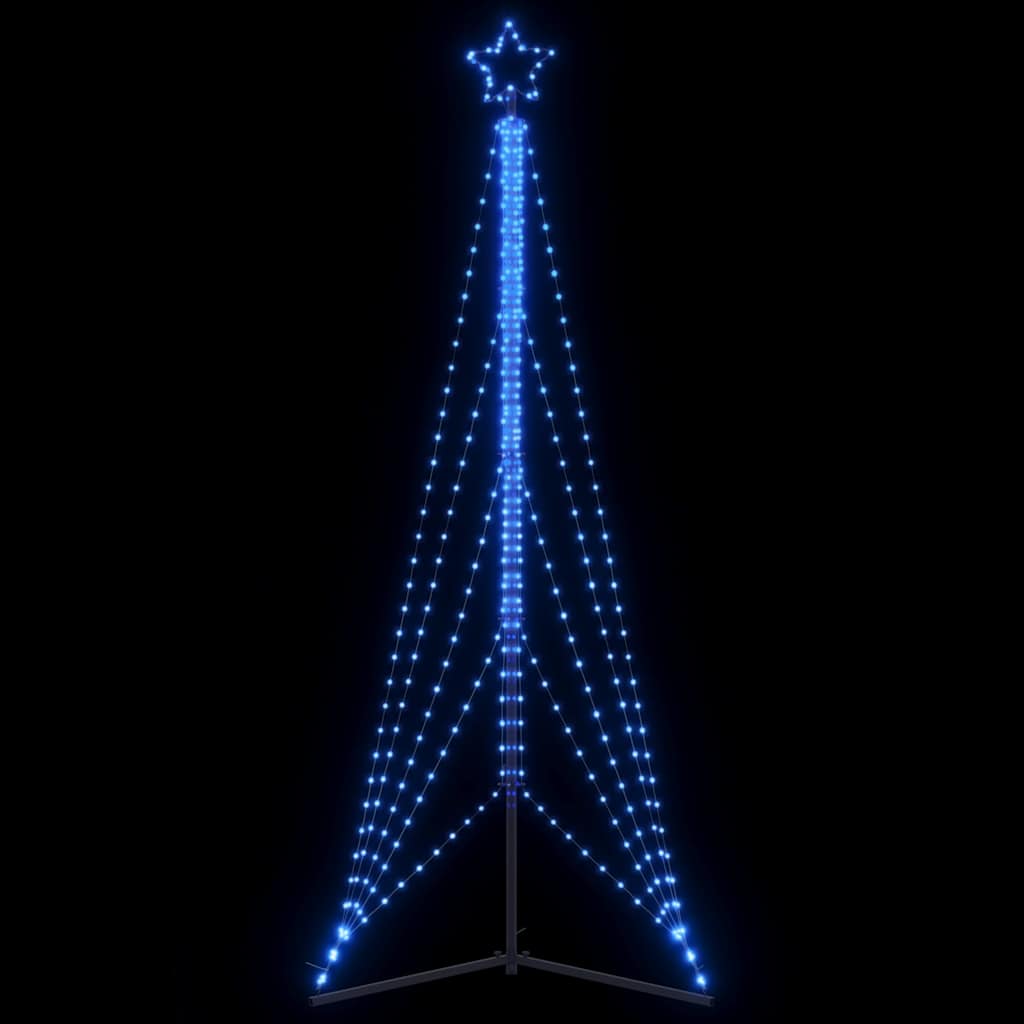 Vidaxl LED albero di Natale 525 LED 302 cm blu