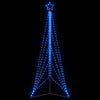 Vidaxl LED Árbol de Navidad 525 LED 302 cm azul