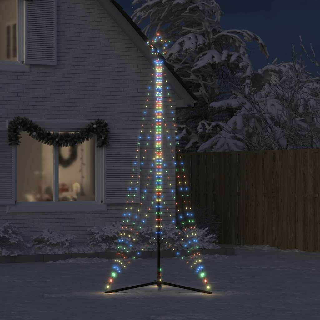 Vidaxl LED Tree de Navidad 525 LED coloridos 302 cm