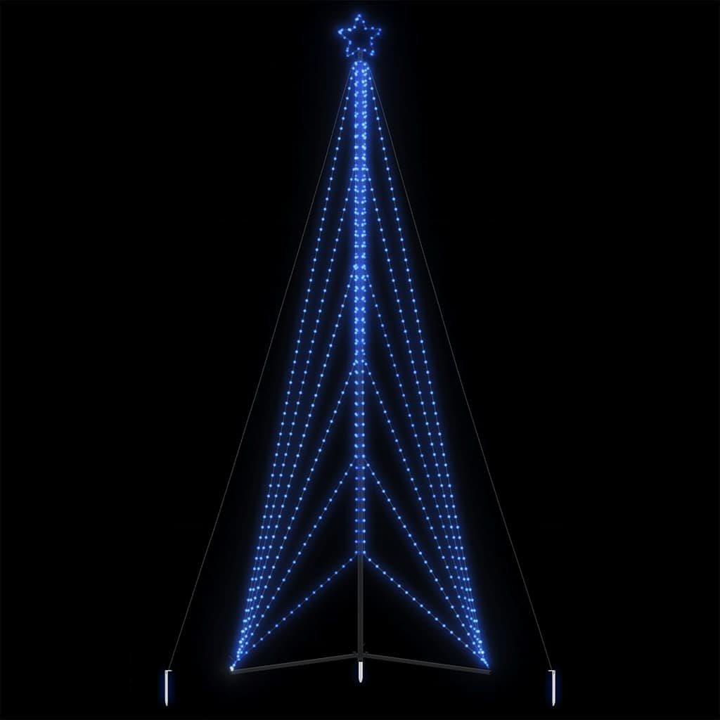 Vidaxl LED Árbol de Navidad 861 LED 478 cm azul