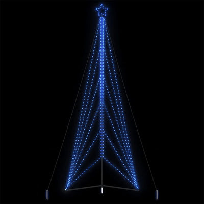 Vidaxl LED Tree di Natale 861 LED 478 cm blu