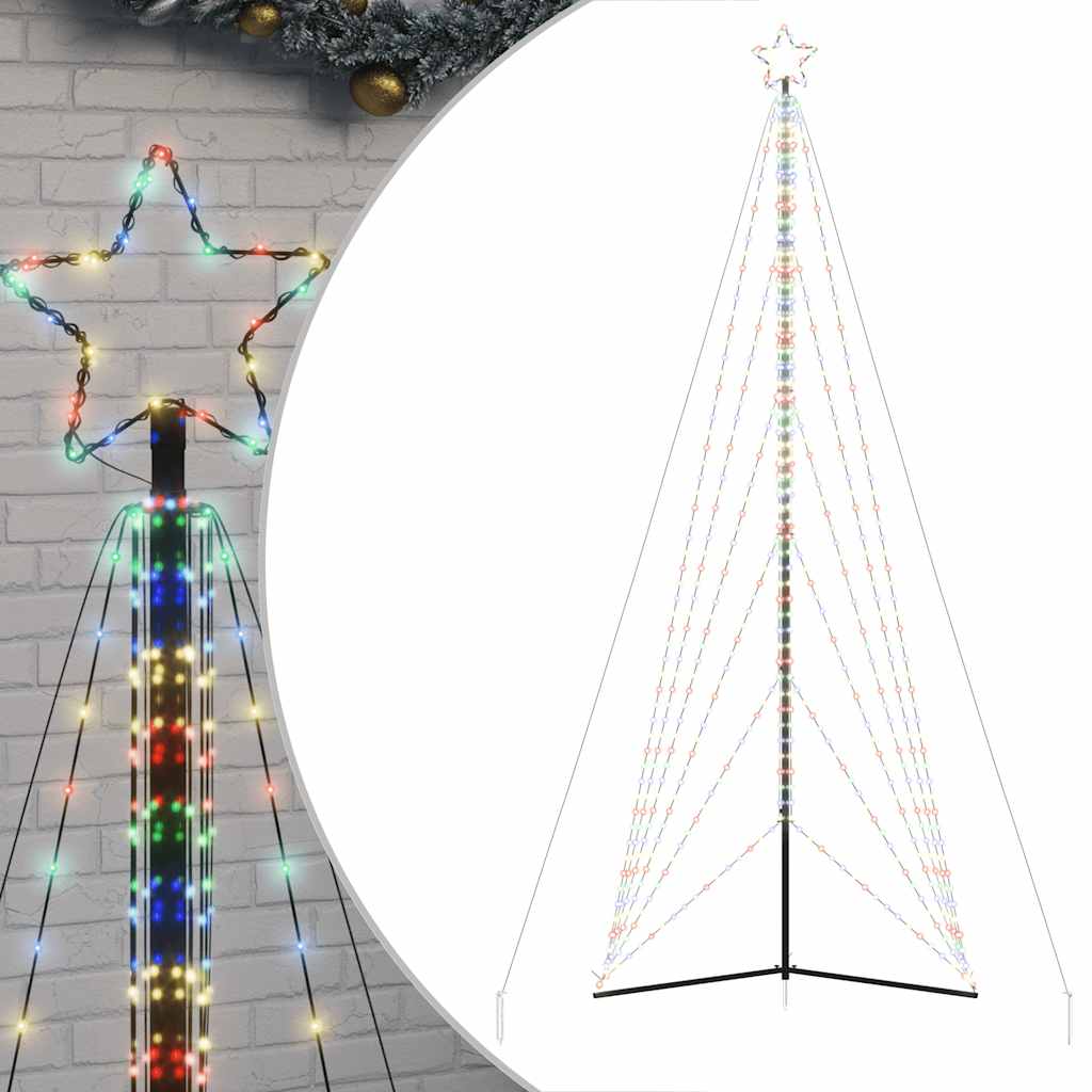 Vidaxl LED Tree de Navidad 861 LED coloridos 478 cm