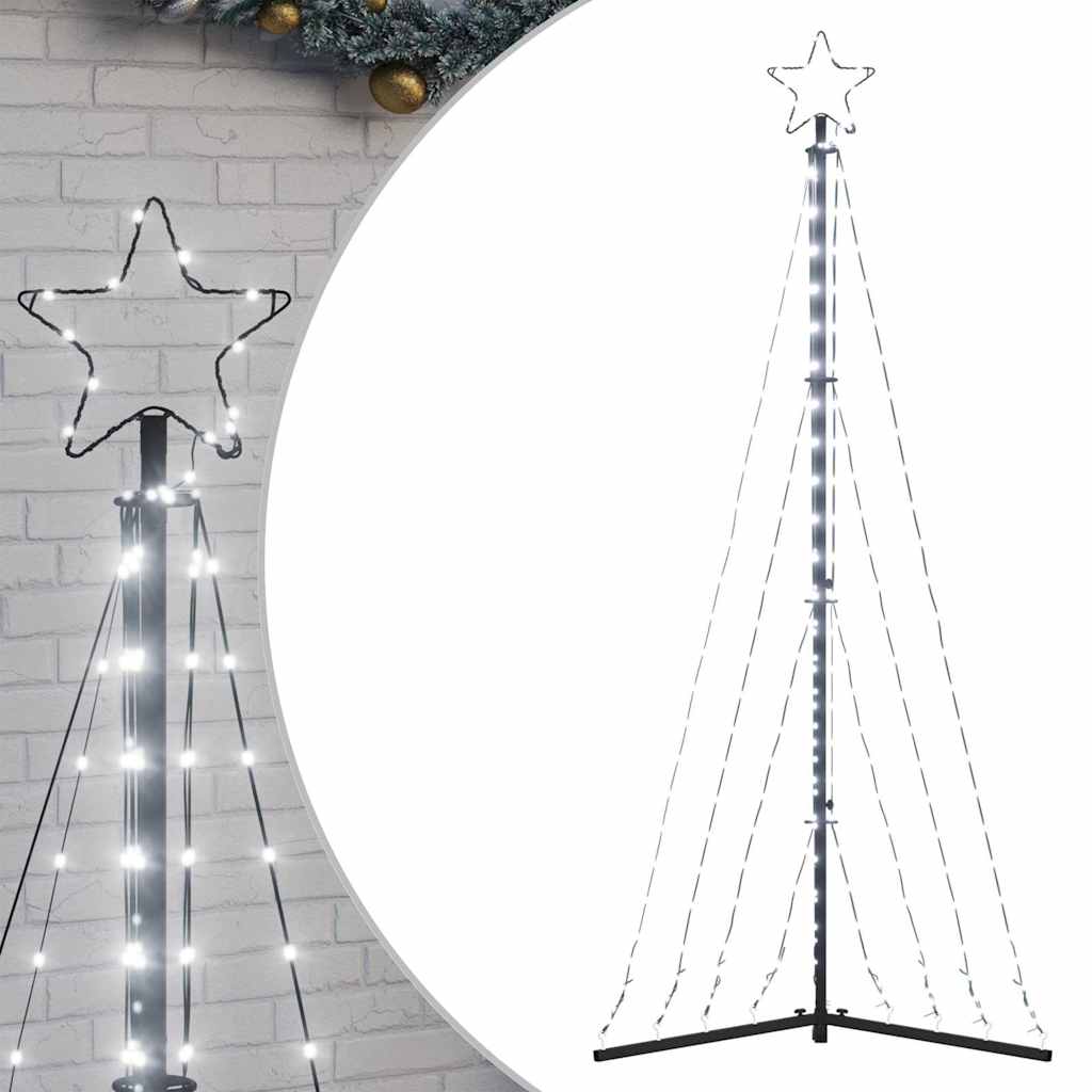 Vidaxl LED Árbol de Navidad 339 LED White Cold White 187 cm