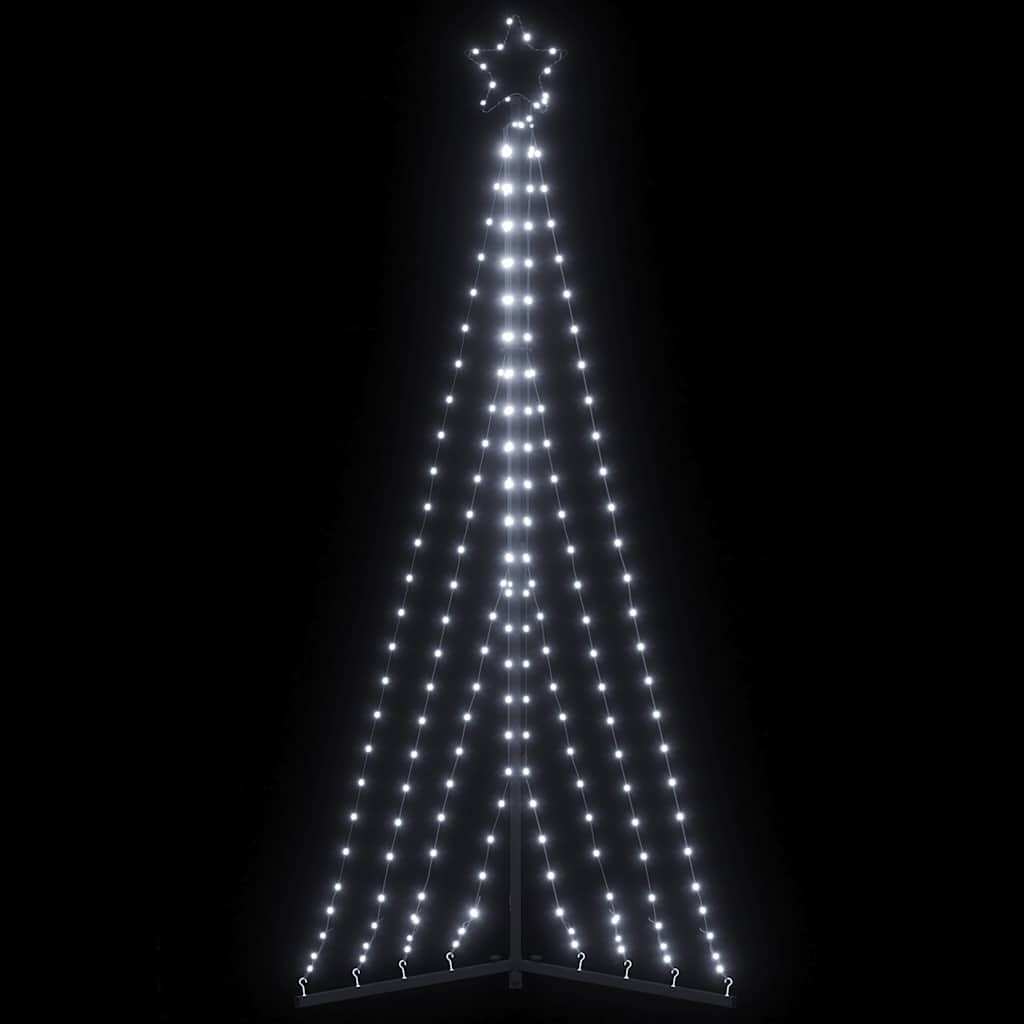 Vidaxl LED Árbol de Navidad 339 LED White Cold White 187 cm