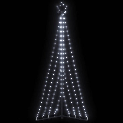 Vidaxl LED Tree di Natale 339 LED Creddo bianco 187 cm