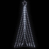 Vidaxl led-kerstboom 339 leds koud wit 187 cm