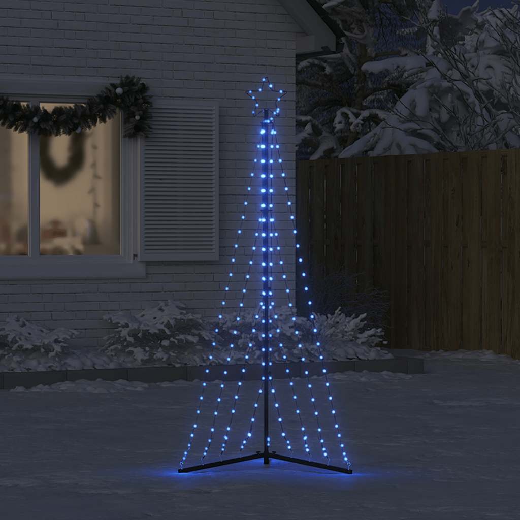 Vidaxl LED Tree di Natale 339 LED 187 cm blu