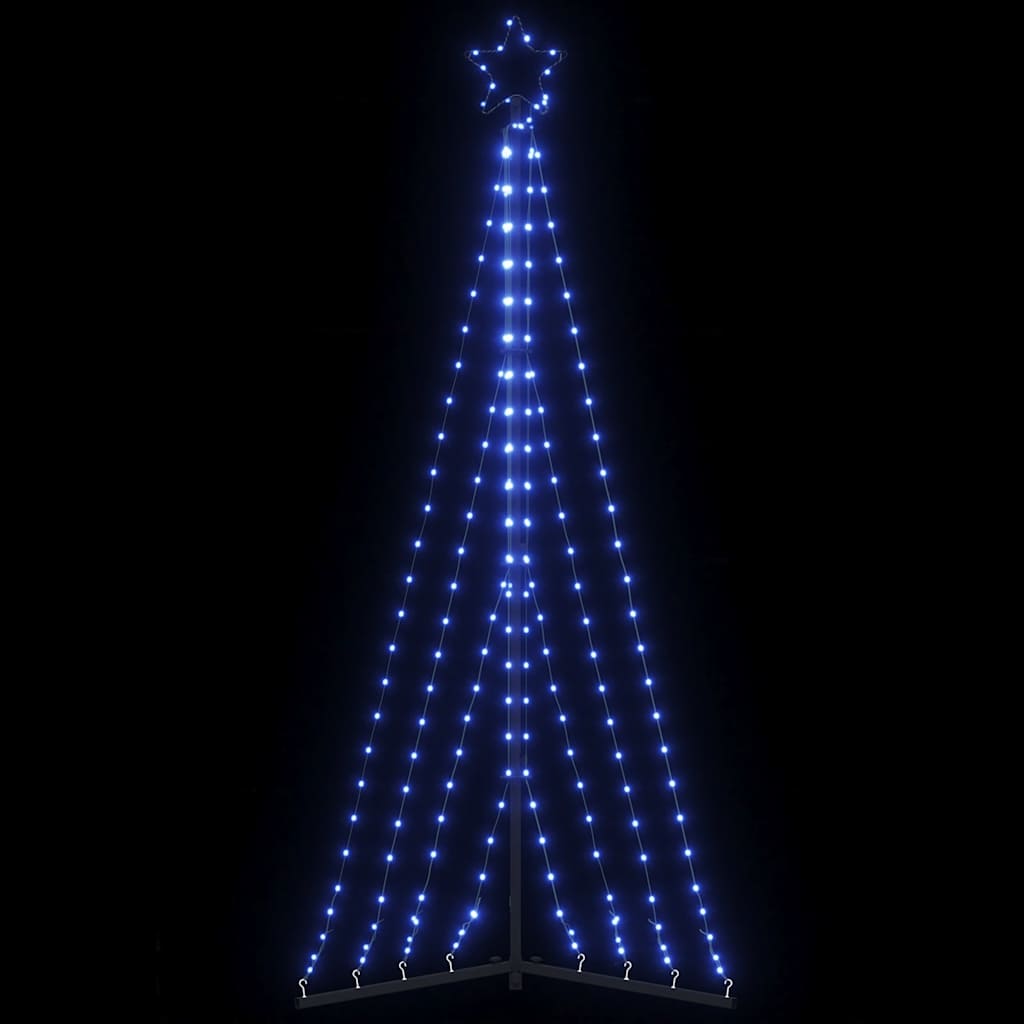 Vidaxl LED Tree di Natale 339 LED 187 cm blu