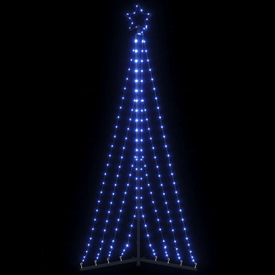 Vidaxl LED Árbol de Navidad 339 LED 187 cm azul