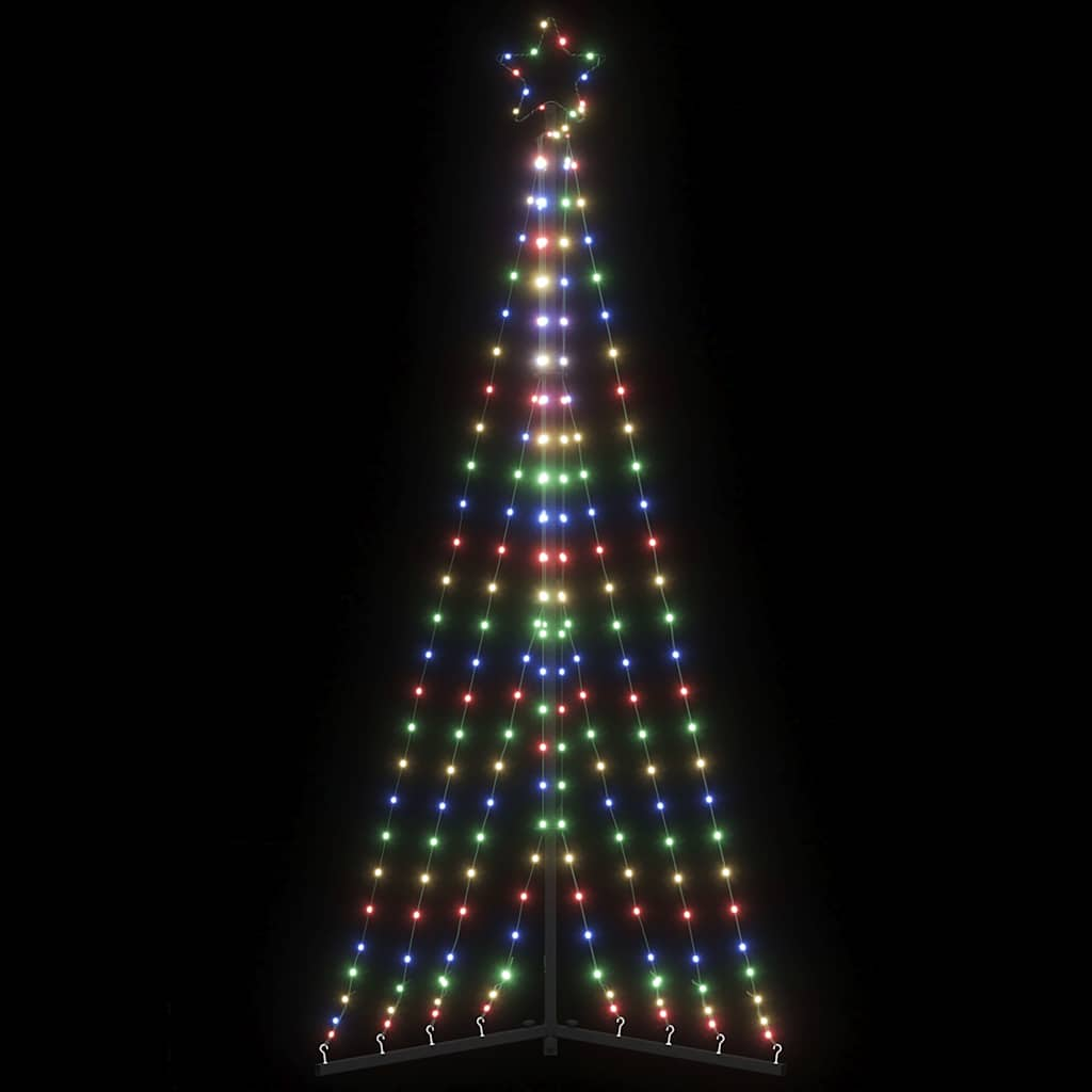 Vidaxl LED Tree di Natale 339 LED colorati 187 cm