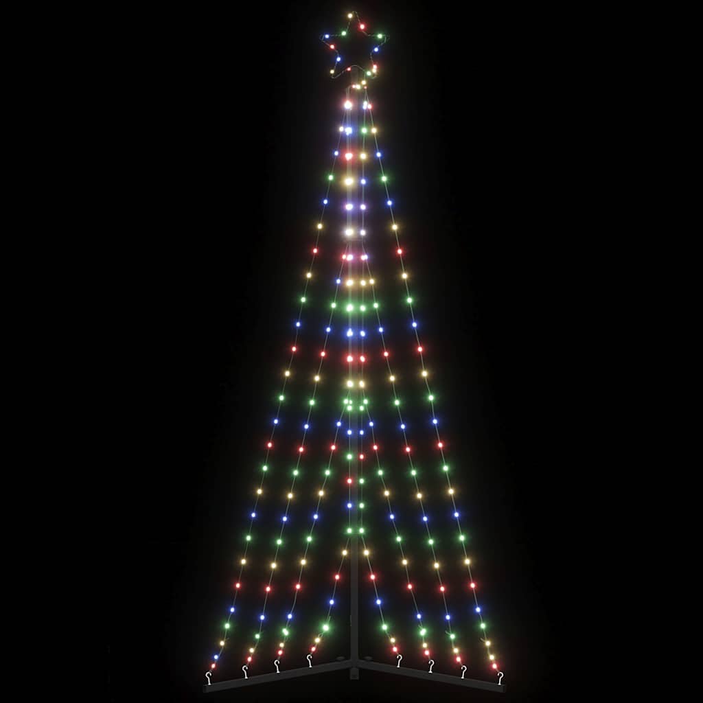 Vidaxl LED Tree de Navidad 339 LED coloridos 187 cm