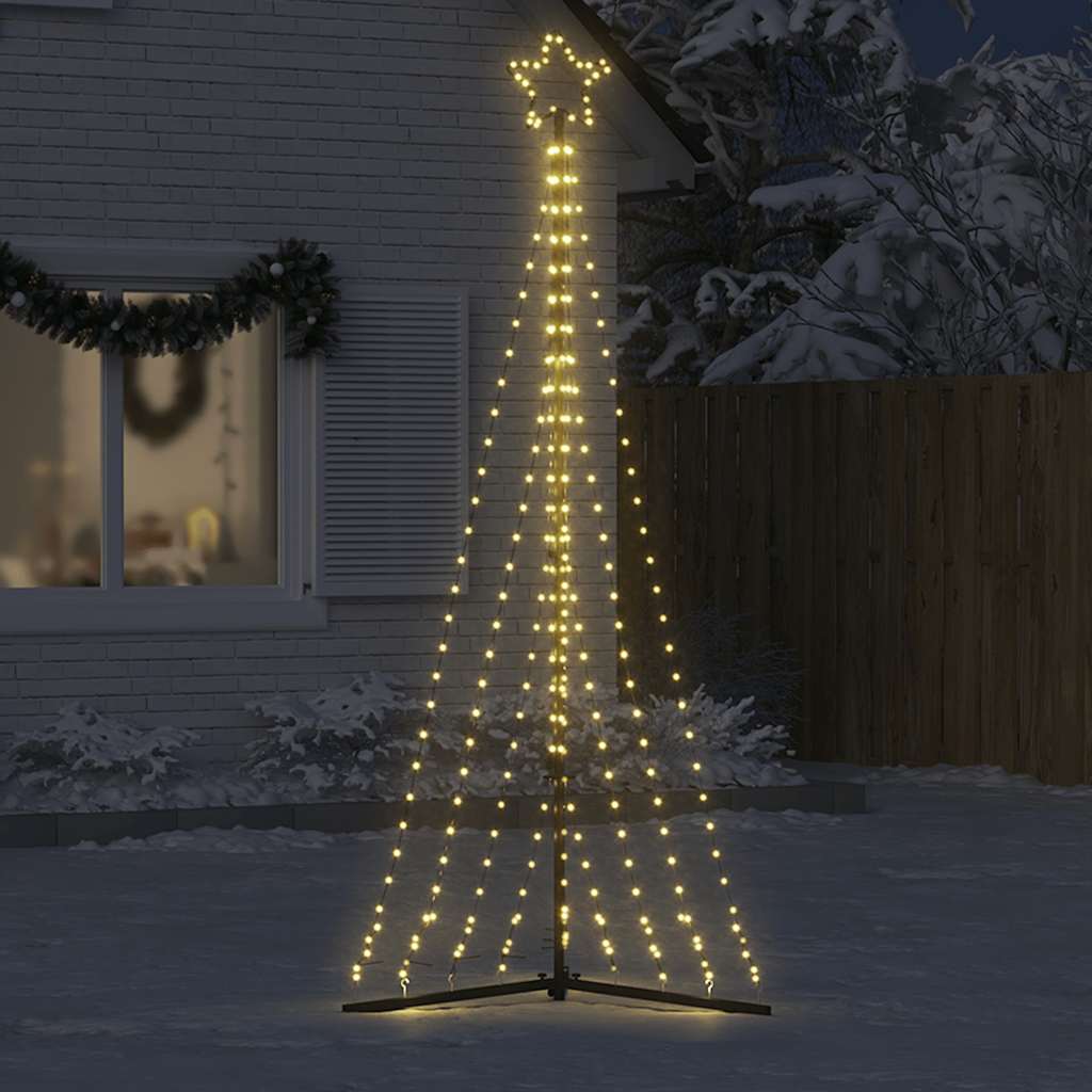 Vidaxl LED Tree di Natale 447 LED Warm White 249 cm