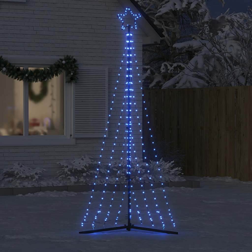 Vidaxl LED Tree di Natale 447 LED 249 cm blu