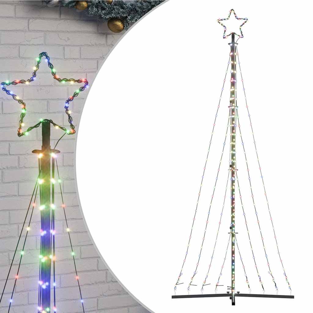 Vidaxl LED NASTALE Tree 447 LED colorati 249 cm