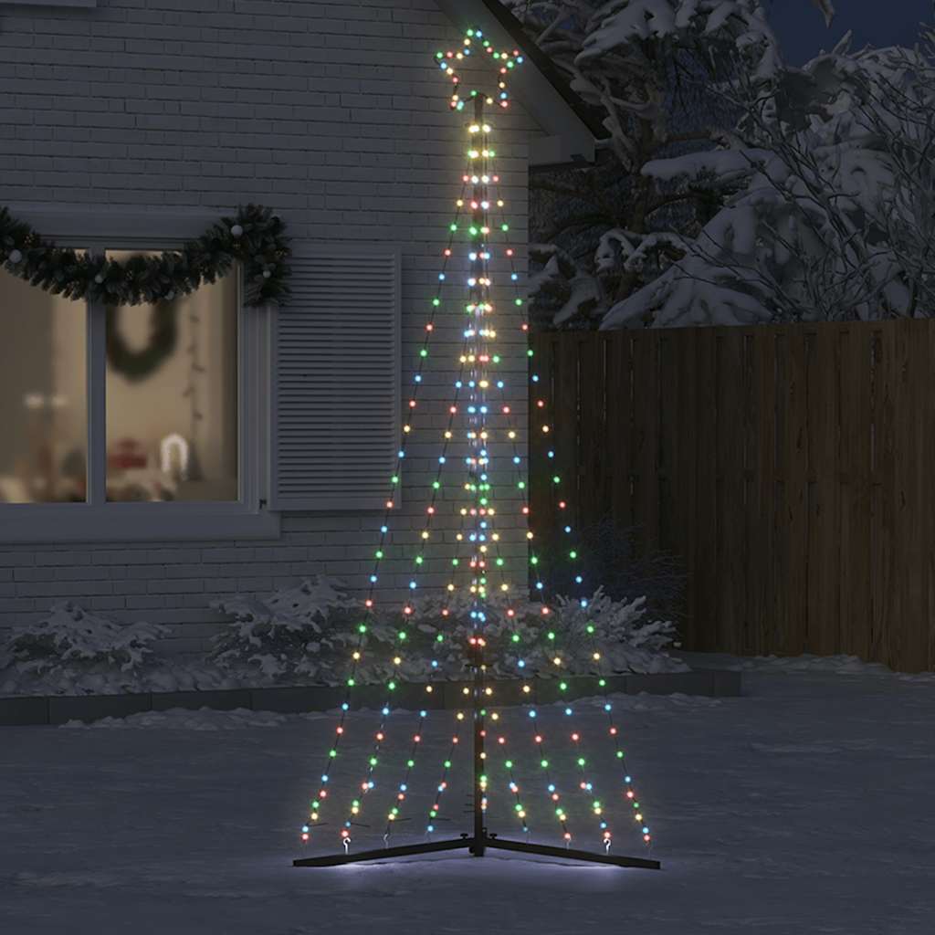 Vidaxl LED NASTALE Tree 447 LED colorati 249 cm