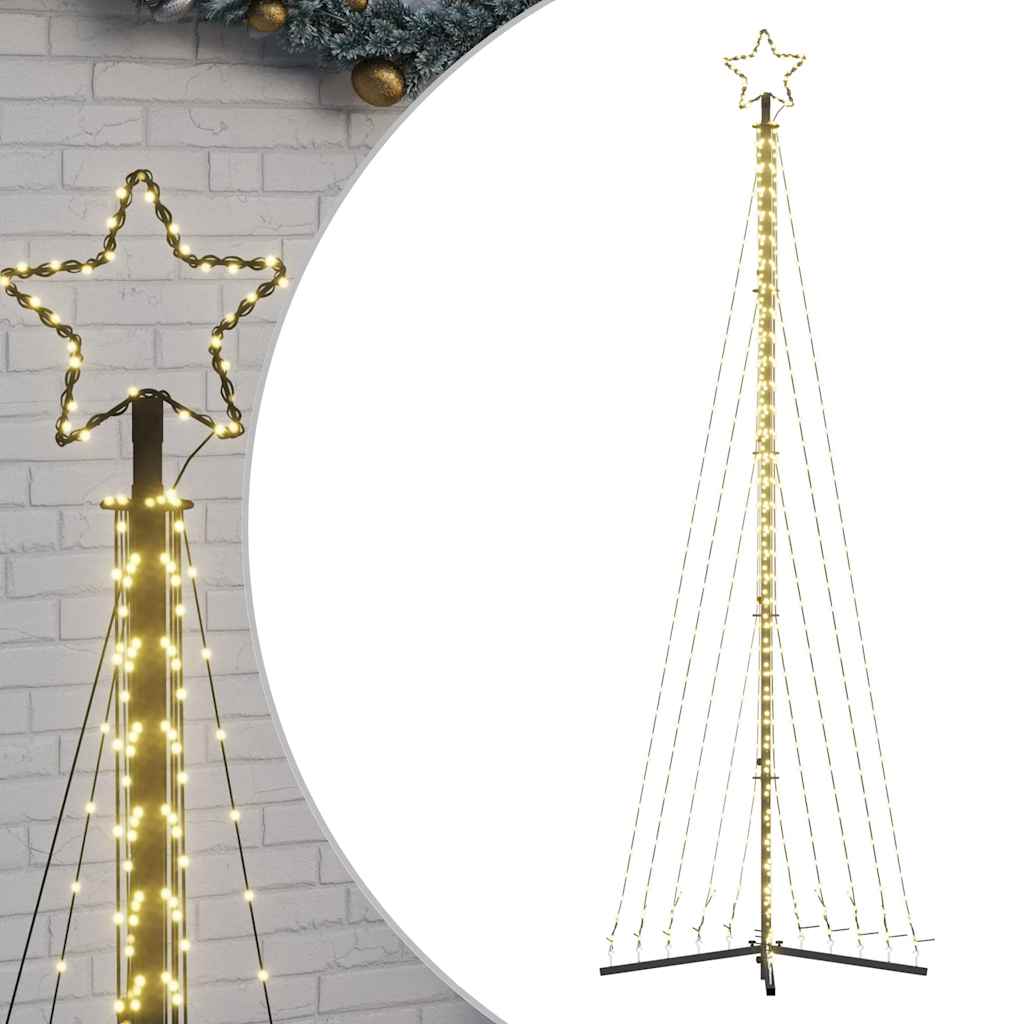 Vidaxl LED Tree di Natale 495 LED White White 300,5 cm