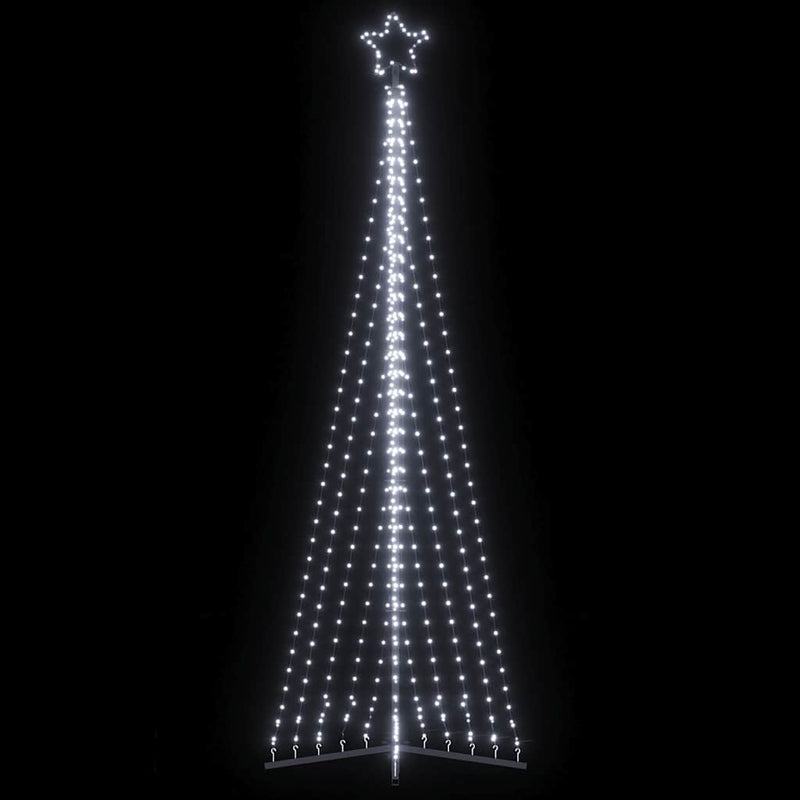 Vidaxl LED Tree di Natale 495 LED BIANCO CREDDO 300,5 cm