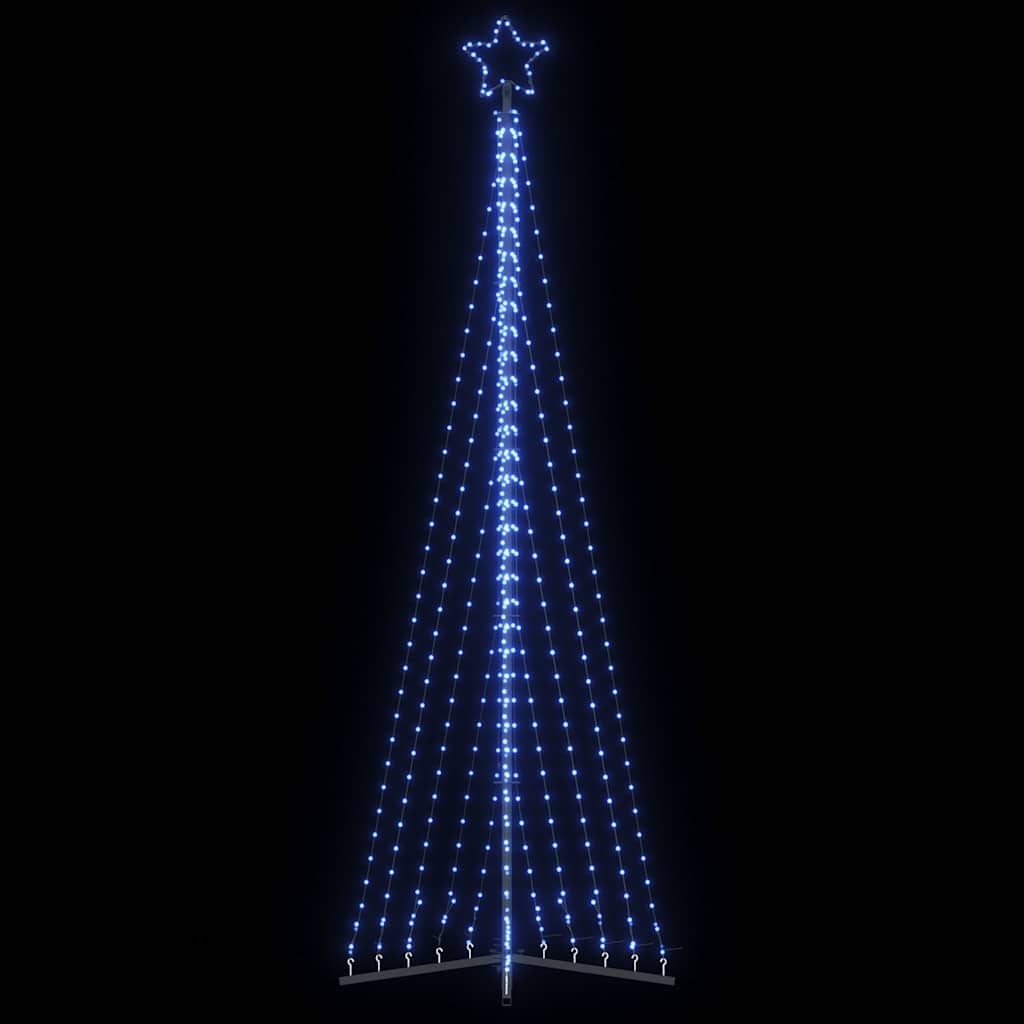 Vidaxl LED Árbol de Navidad 495 LED 300.5 cm azul