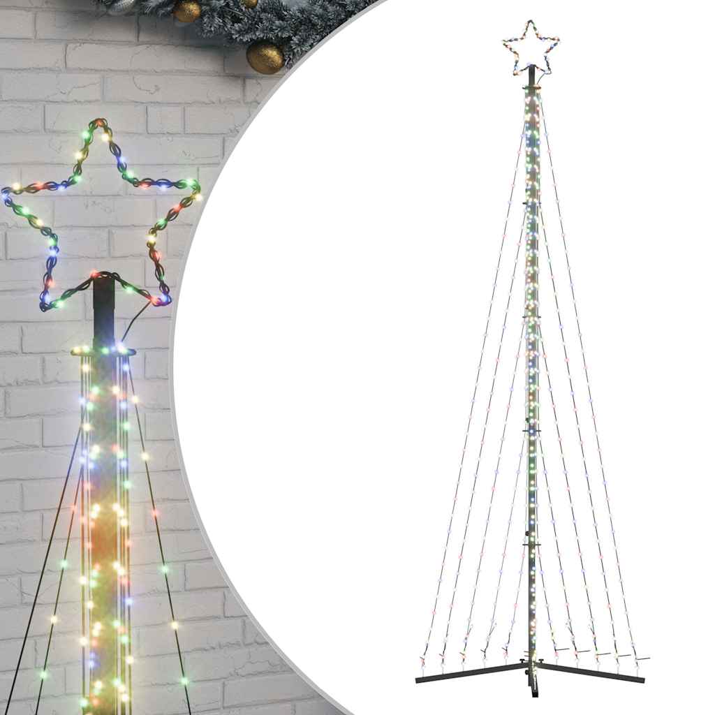 Vidaxl Led Christmas Tree 495 LED coloridos 300.5 cm