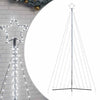 Vidaxl led-kerstboom 570 leds koud wit 399 cm
