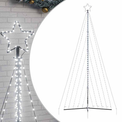 Vidaxl LED Árbol de Navidad 570 LED White fría 399 cm