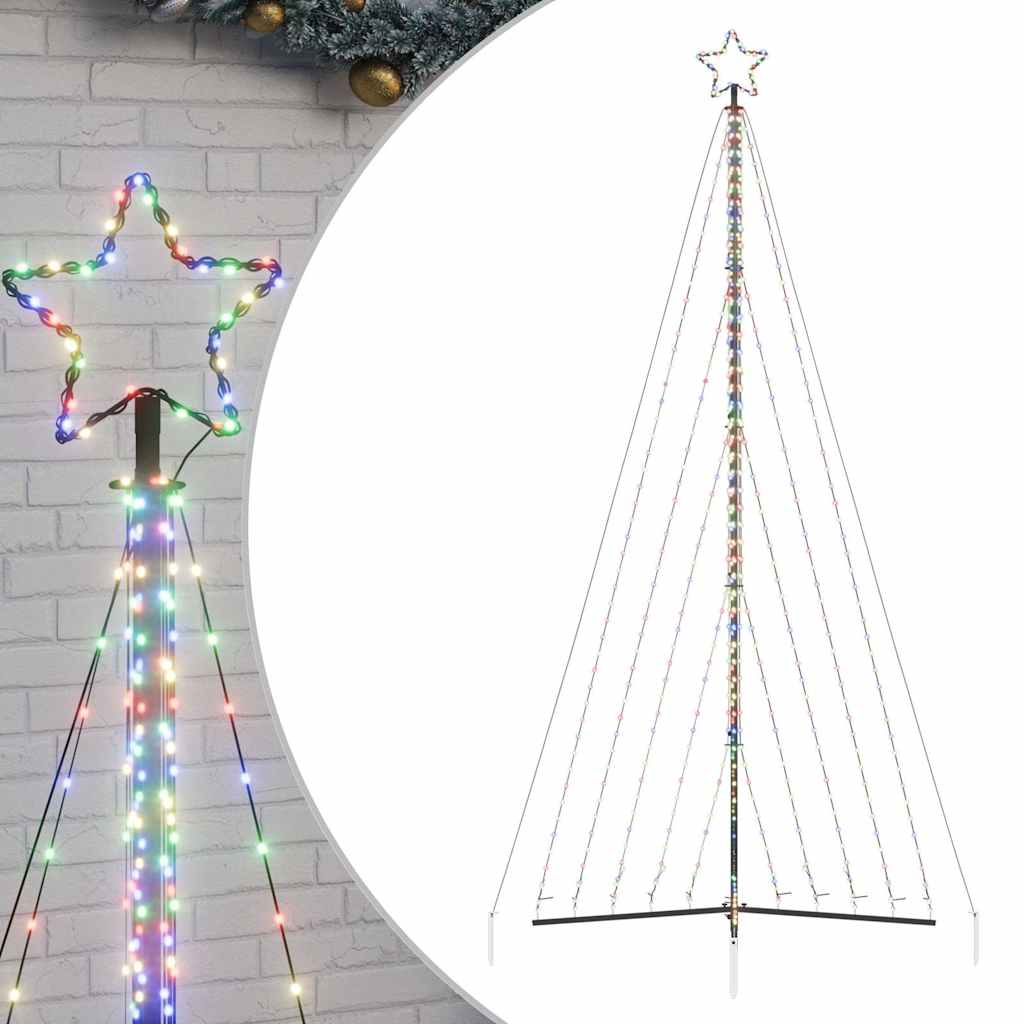 Vidaxl LED Tree Christmas Tree 570 LED Colorido 399 cm