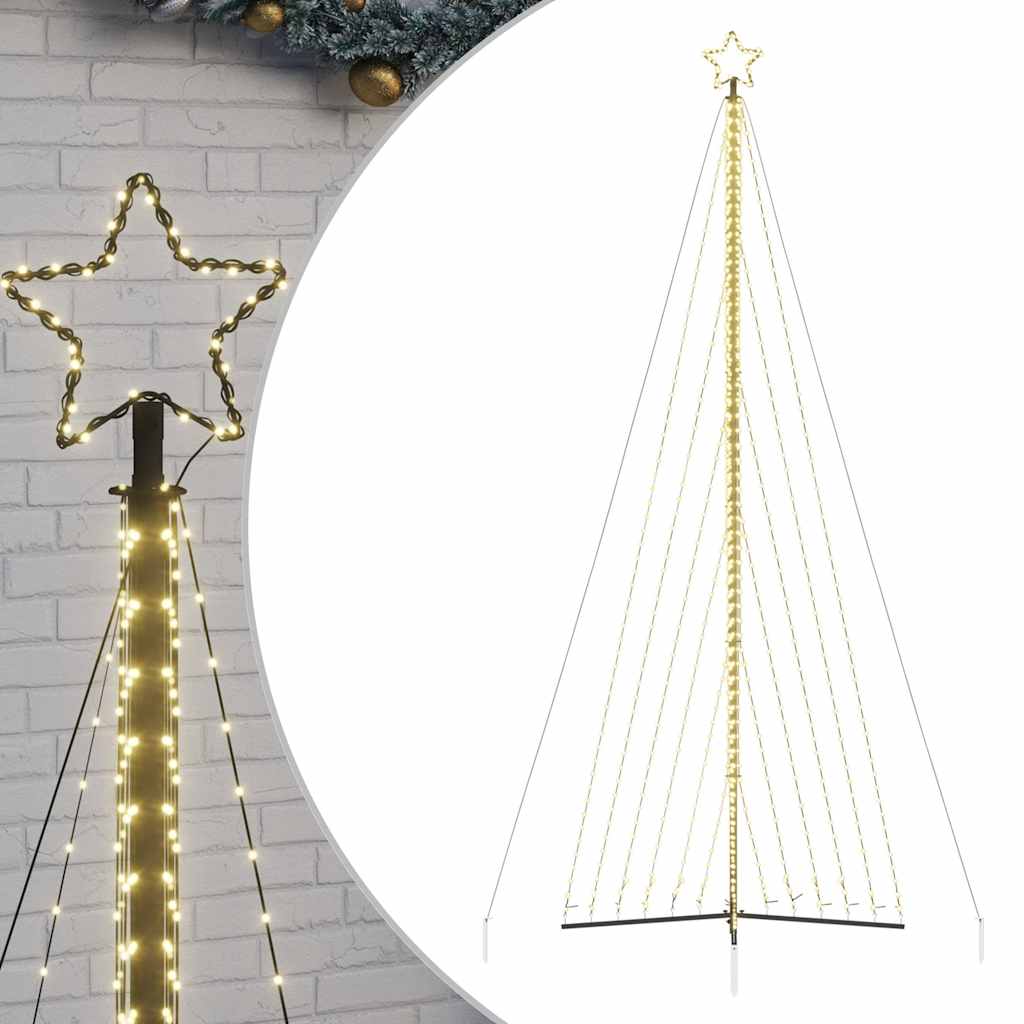 Vidaxl LED Tree di Natale 789 LED White White 476 cm