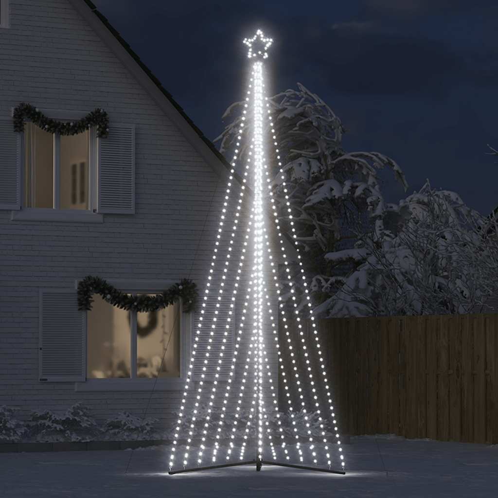 Vidaxl LED Tree di Natale 789 LED Creddo bianco 476 cm